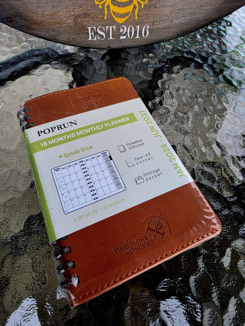 POPRUN 2026/2027 18-Month Monthly Planner